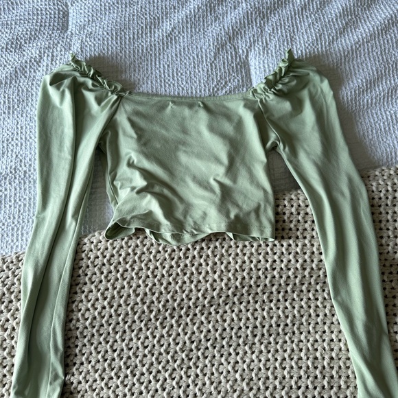 Long sleeve crop top - Picture 3 of 3
